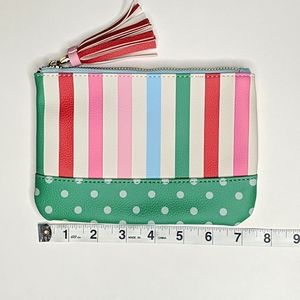 Matilda Jane Secret Santa Pouch Stripe Zipper